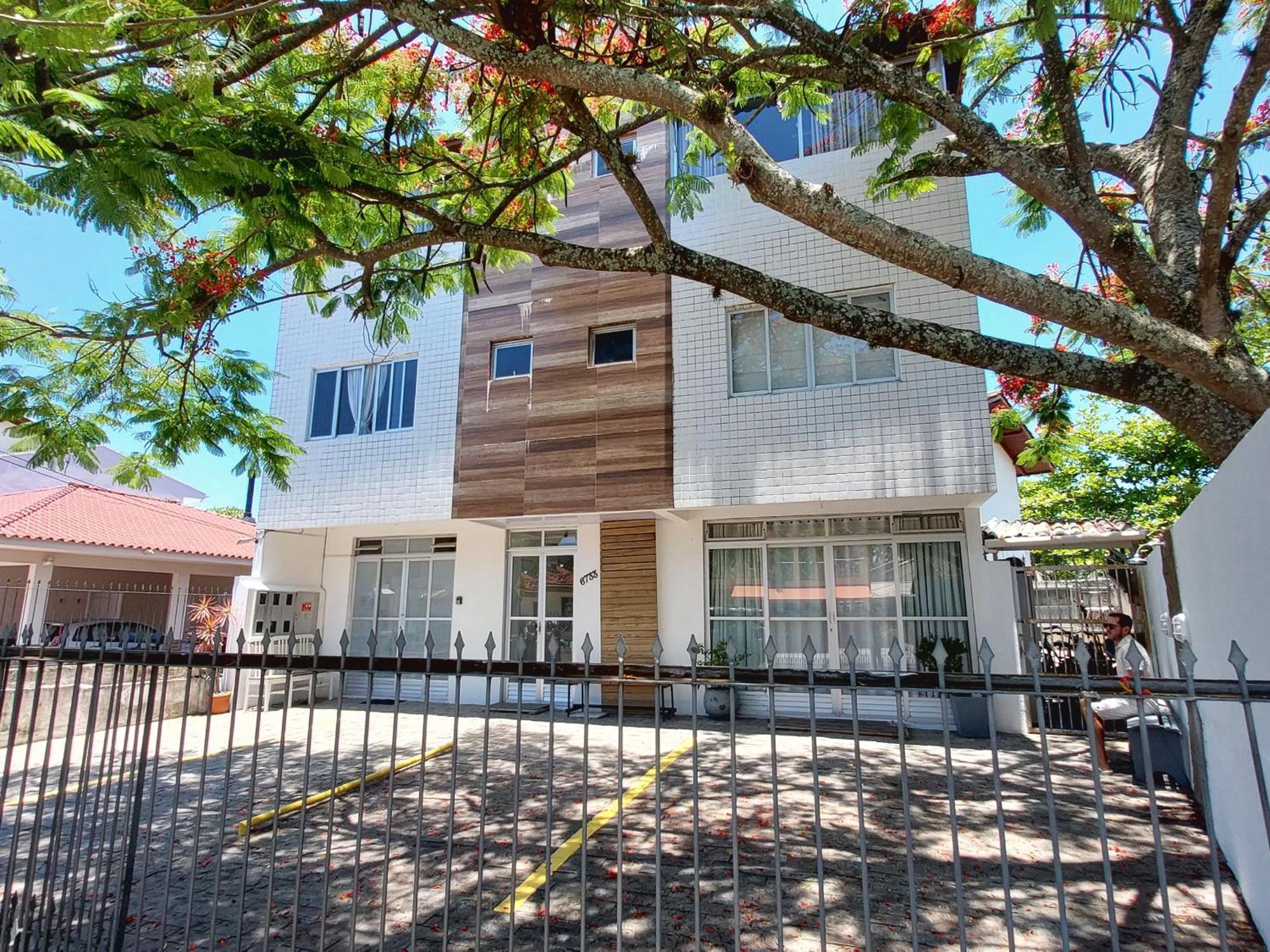 Apto 2 Quartos Com Ar A 200M Da Praia Florianópolis Exterior foto