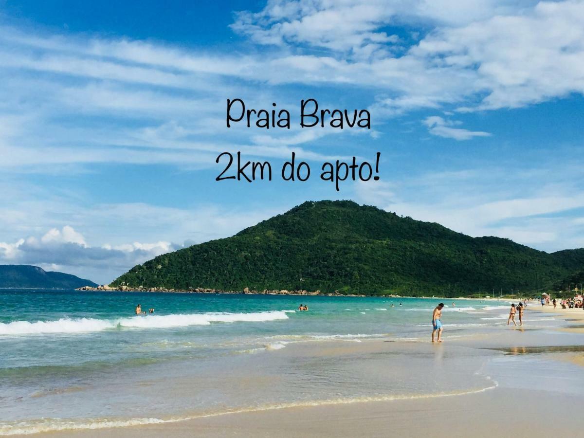 Apto 2 Quartos Com Ar A 200M Da Praia Florianópolis Exterior foto